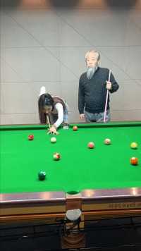 大爷，你别吓我啊……#台球 