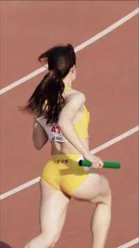 #美女运动员 #田径美女 #比赛现场 #运动之美 #田径的魅力