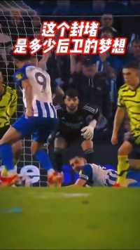 这个封堵是多少后卫的梦想 #足球 #欧洲杯